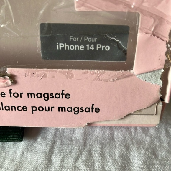 Kate Spade: Pink iPhone 14 Pro Phone Case- Iridescent- high gloss- 10 ft drop - Picture 9 of 16